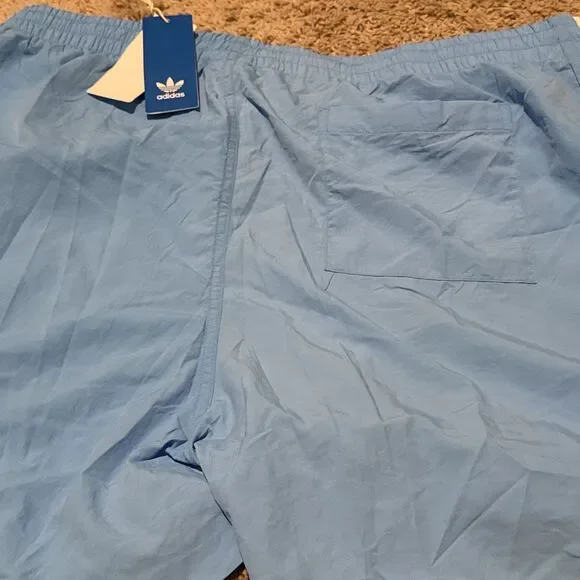 Adidas Originals Men's Classic Sprinter Shorts Semi Blue Burst 2XL MSRP$45 - Picture 5 of 6